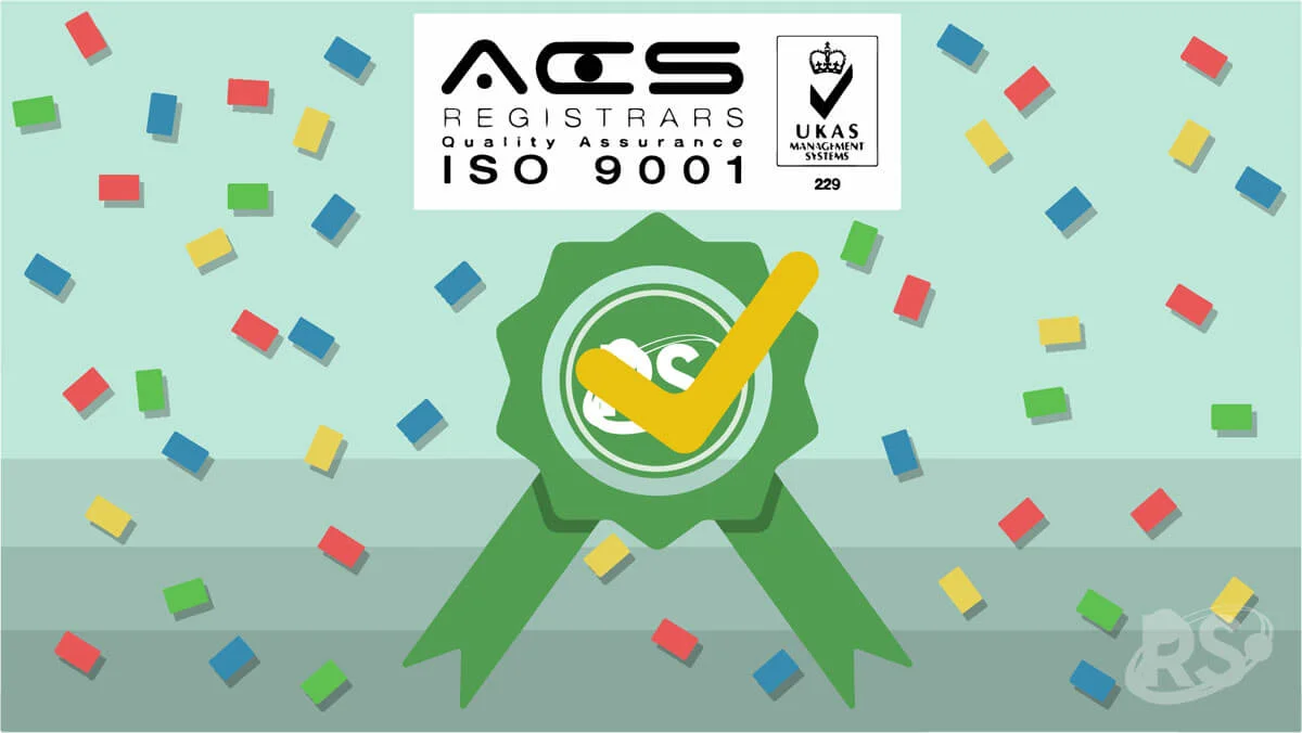 Featured image for “RS Achieves ISO 9001:2015 Accreditation”